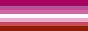 Button with a lesbian pride flag